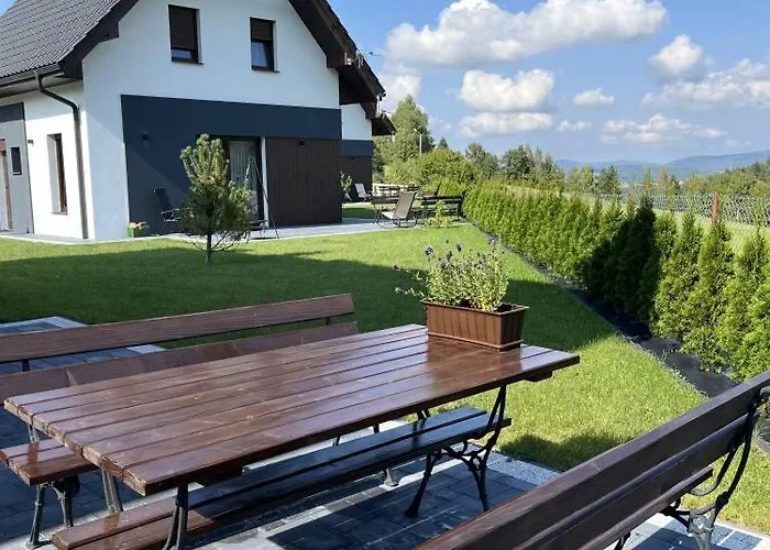 Nad Lasem - W Gorach شاليه Toporzysko (Sucha)